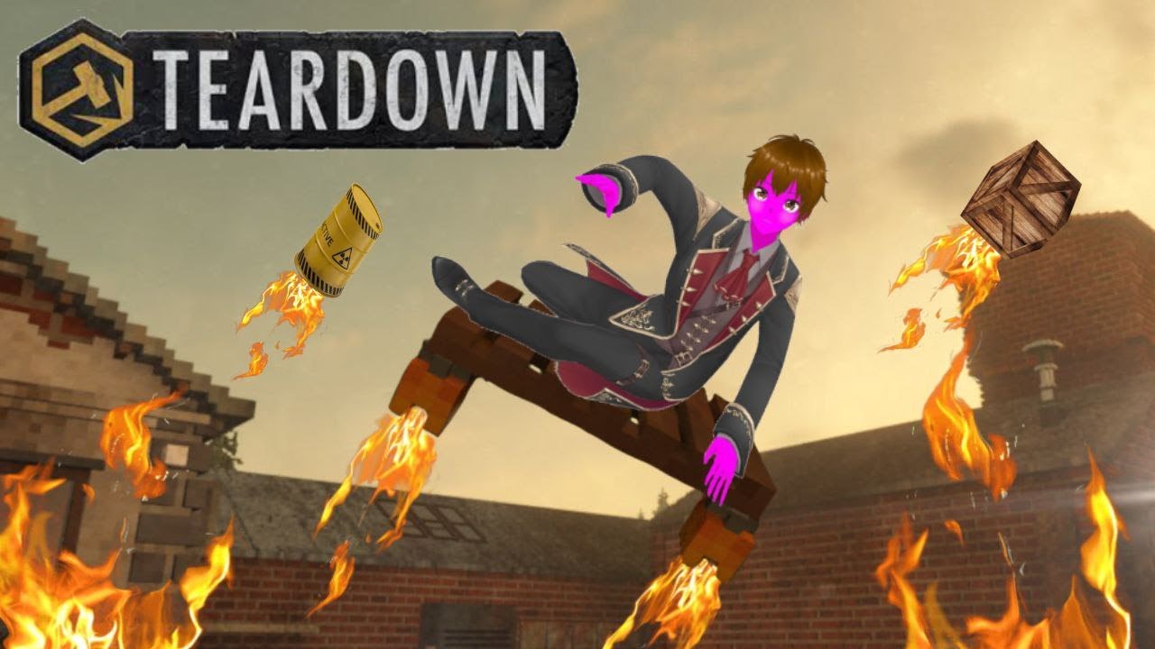 ЛЕТАЮ НА КОРОБКАХ В TEARDOWN