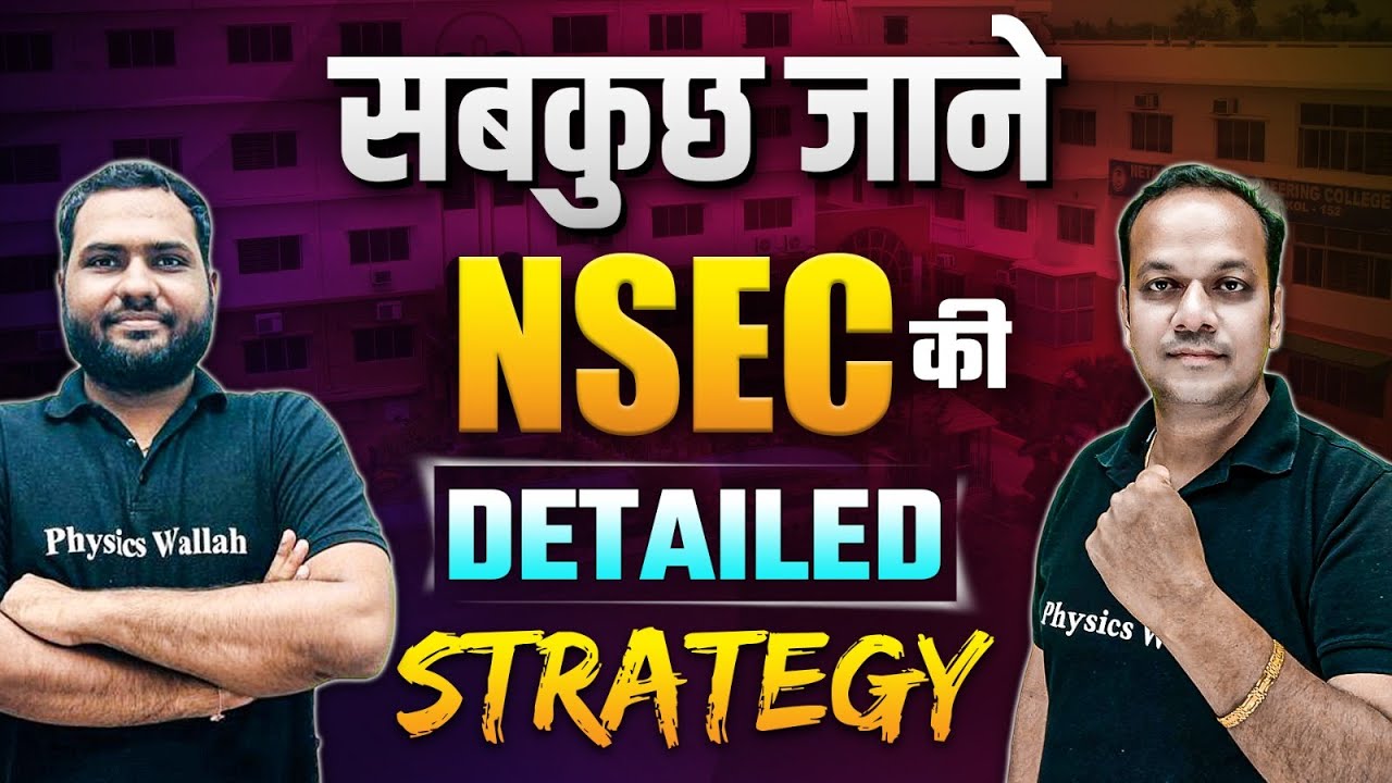How to Start Preparation NSEC? 🔥 | Detailed Strategy for all ✨ | OLYMPIAD WALLAH