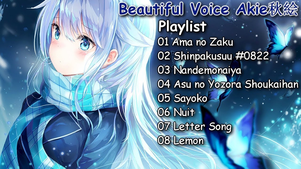 【Beautiful Voice】Best Cover Akie秋絵 Playlist - Beautiful Japanese Songs | Collection #3