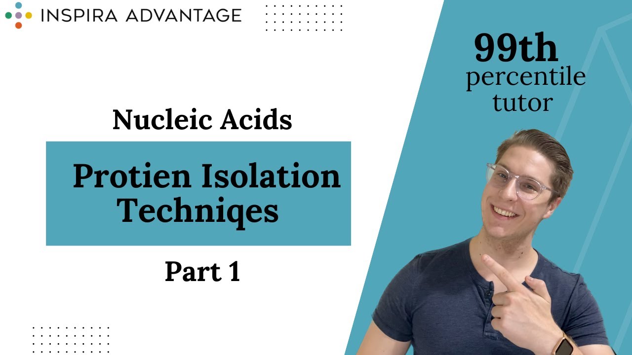 Nucleic Acids : Protein Isolation Techniques Part 1 | MCAT Crash Course