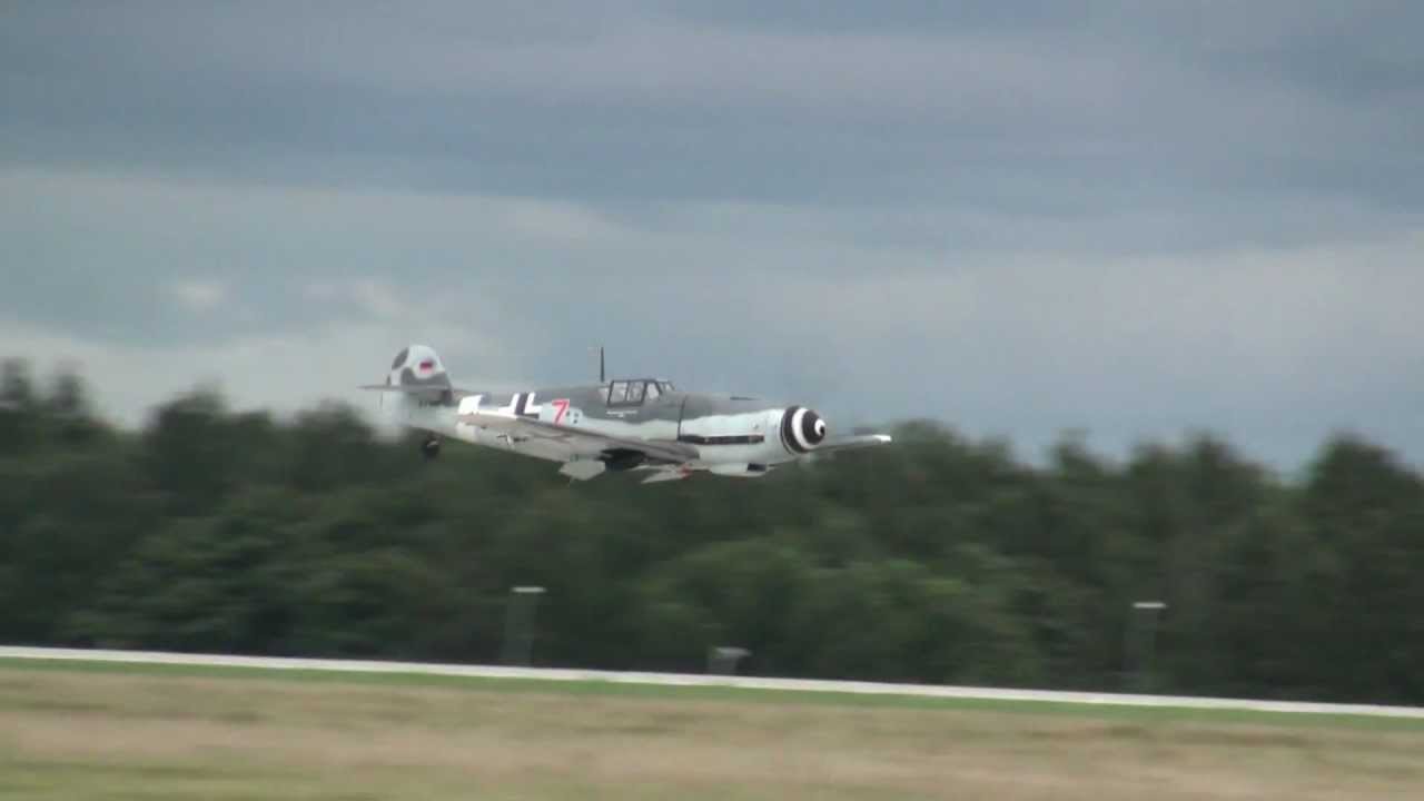 ILA 2012 Formation Me-262 + Messerschmitt BF 109