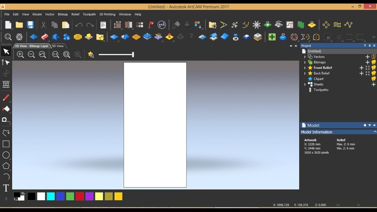 03  Autodesk ArtCAM 2017   Mohamed Ammar   Interface 3