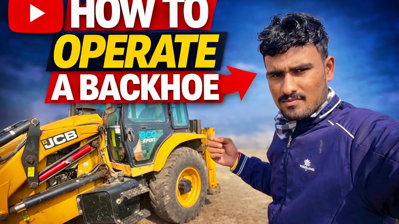 #1 Jcb चलाना सीखे | 5 मिनट मैं ऑपरेटर बने | How To Operate Jcb Backhoe @JCBWALAVLOGGER-r4i 