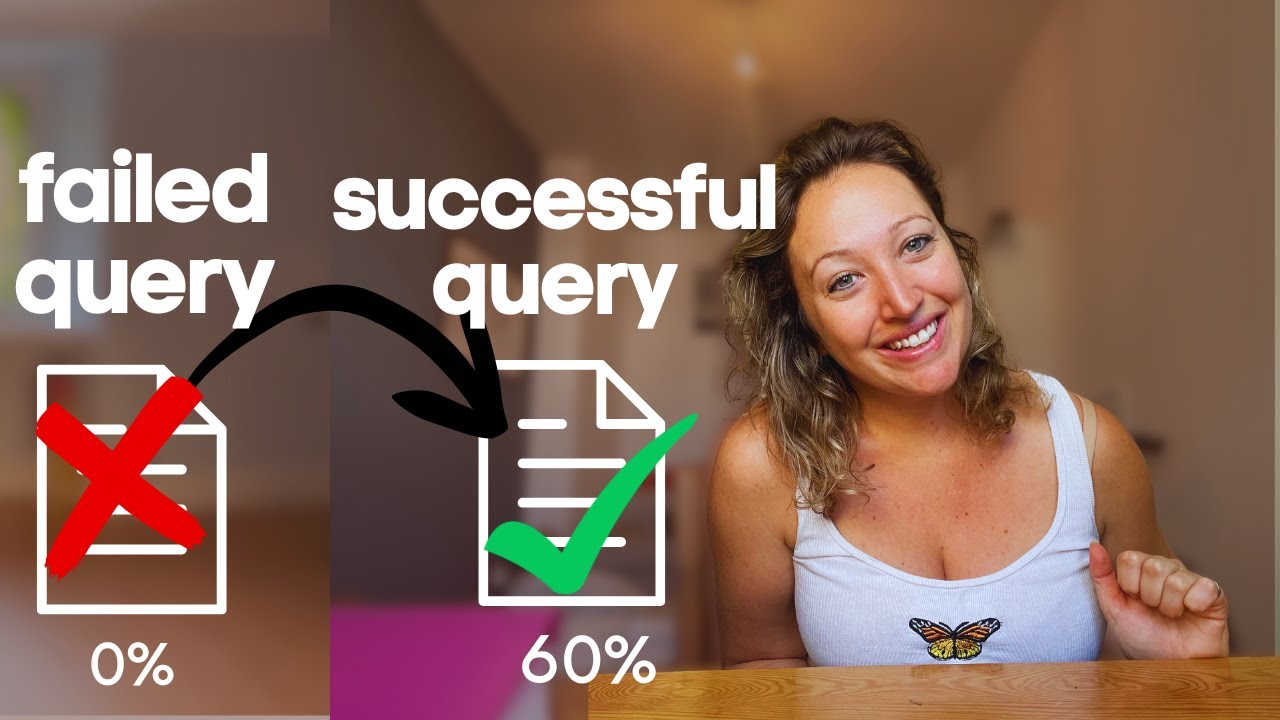 Sharing my SUCCESSFUL query letter 🔥 + 6 things I changed to get 60% requests