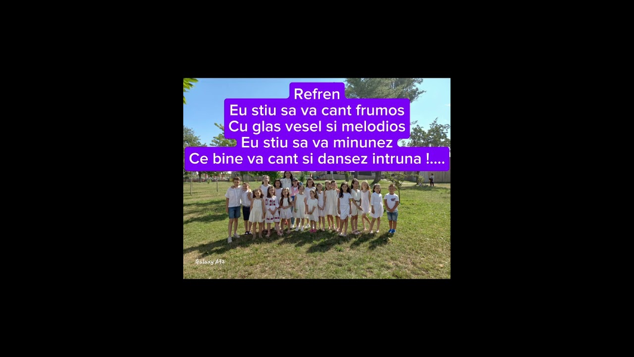 Eu știu să vă cânt frumos - KARAOKE 🥰🥰