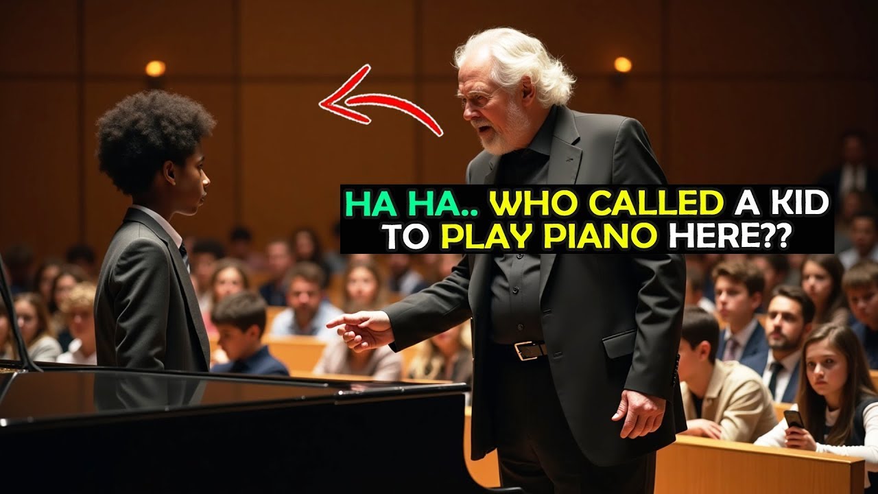 Black Boy was MOCKED by a Famous PIANIST—Then the Boy Played and Leaves Everyone Silenced!