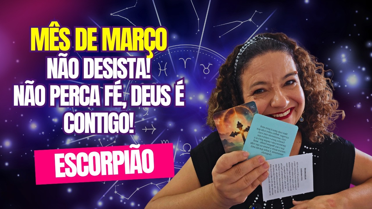 ♏Escorpião: A rasteira doeu, mas a sua vitória será maior! Não perca a fé.
