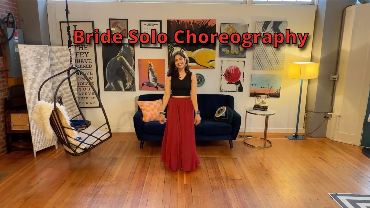 Bride Solo Choreography on Tum Se 💍 • Soulful, Happy & Energetic Wedding Dance