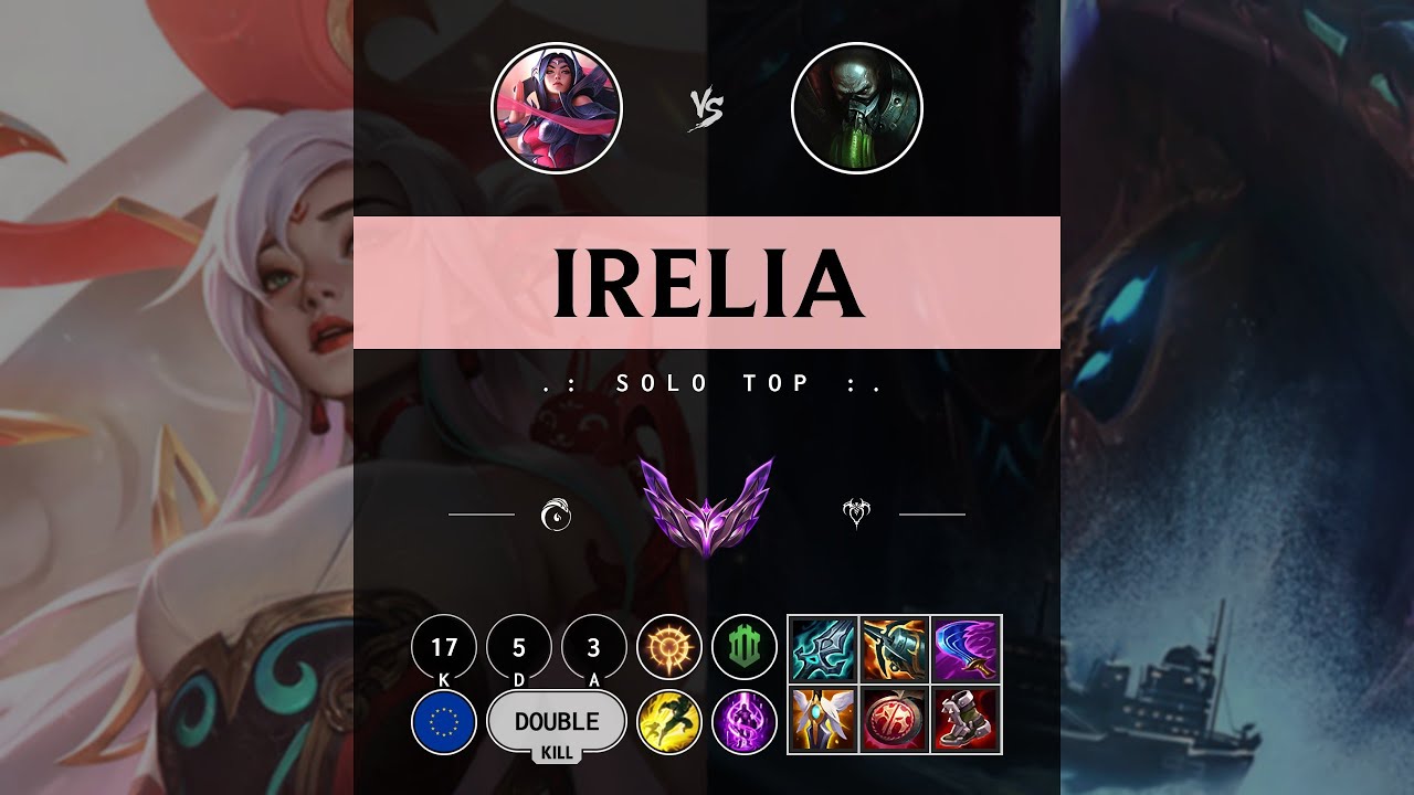 Irelia Top vs Urgot - EUW Master Patch 14.10