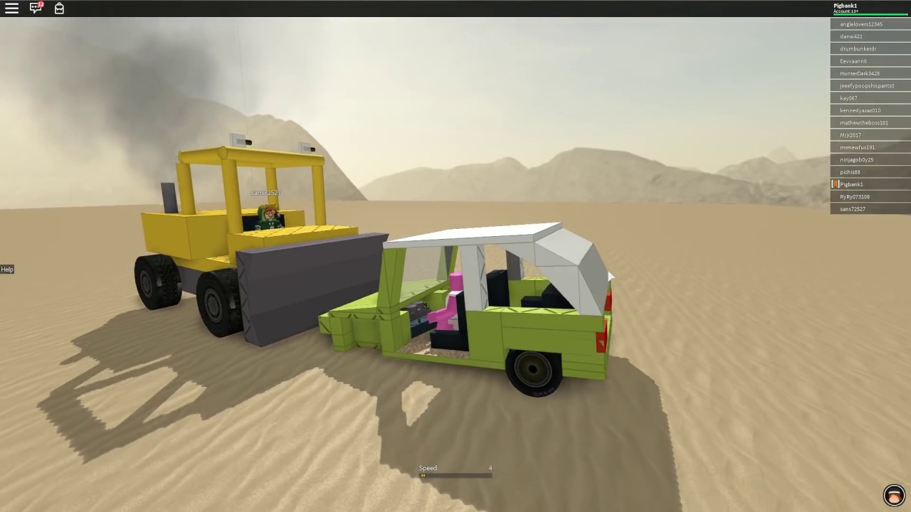 [로블록스(Roblox)] 자동차를 부술거에요!!! 절벽에서 떨어뜨릴거에요!!(Smashy Cars) 간단 리뷰 & 플레이 영상