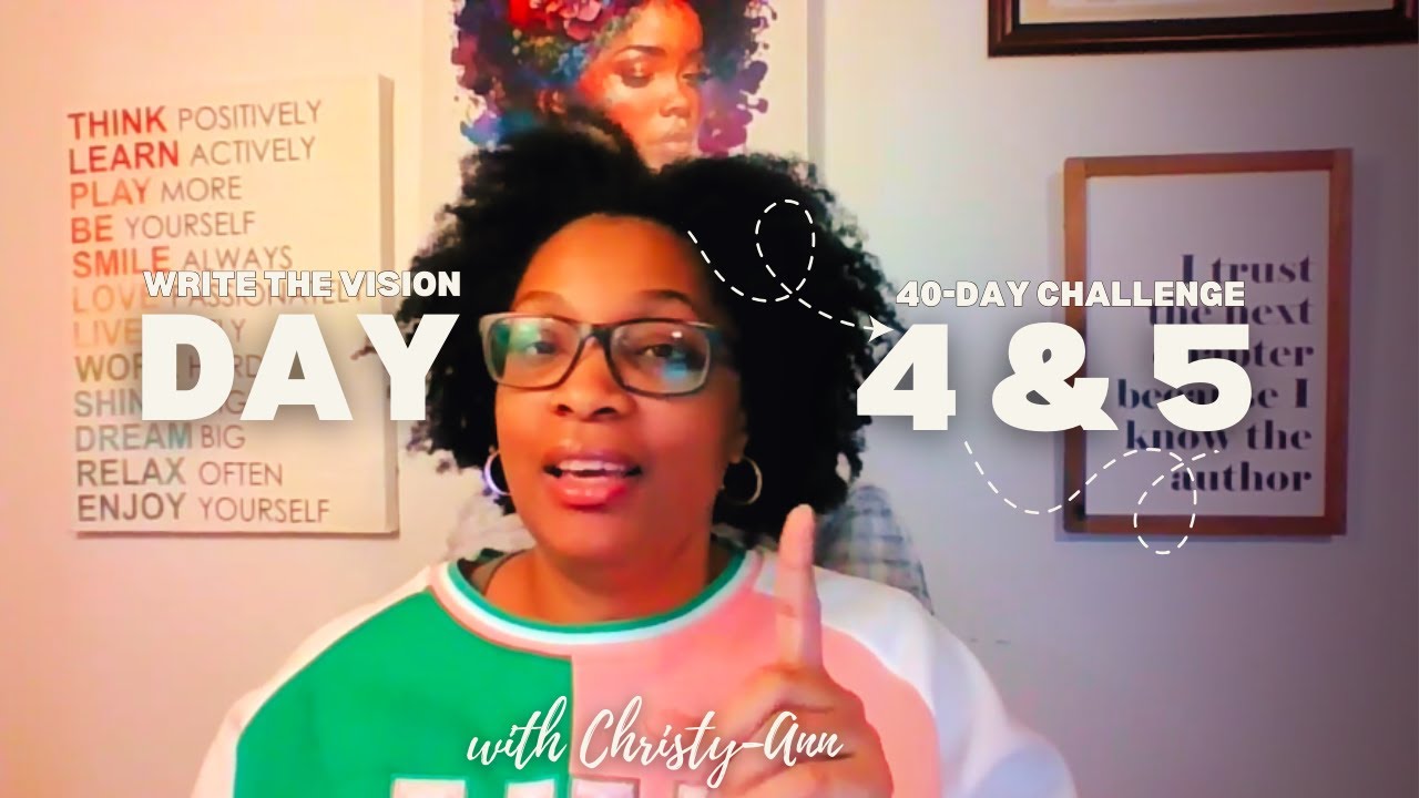 Day 4&5 | Write the Vision Challenge | Your Future Self | Creating Your Vision Book