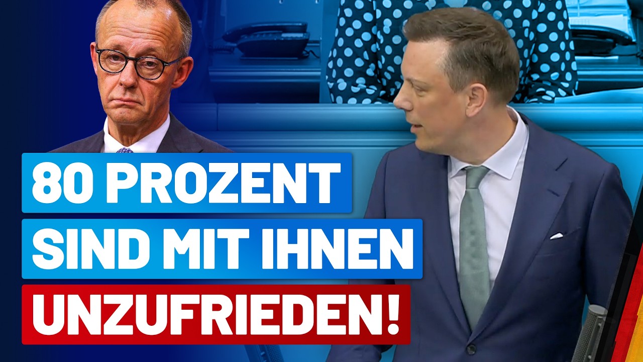 Warum wohl? Christian Douglas rechnet mit Merz&lsquo; Ma&szlig;nahmenpolitik ab!