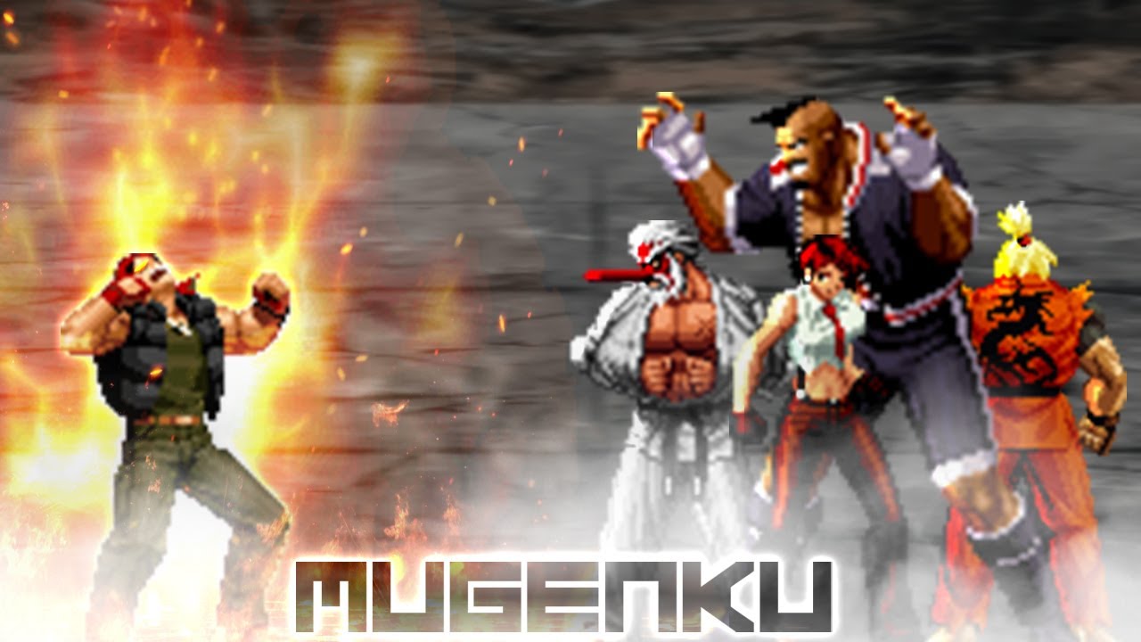 Nuclear Punch Ralf Jones vs Mr. Karate, Sonic Vanessa, Giant Heavy D, Dragon Ken MUGEN Multiverse