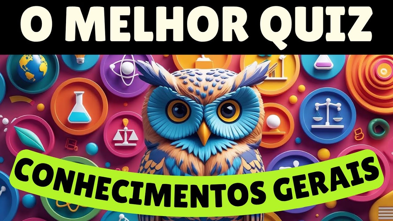 Qual é o seu nível de CONHECIMENTOS GERAIS?🧠 | O Incrível Zé - Quiz de CONHECIMENTOS GERAIS | Trivia