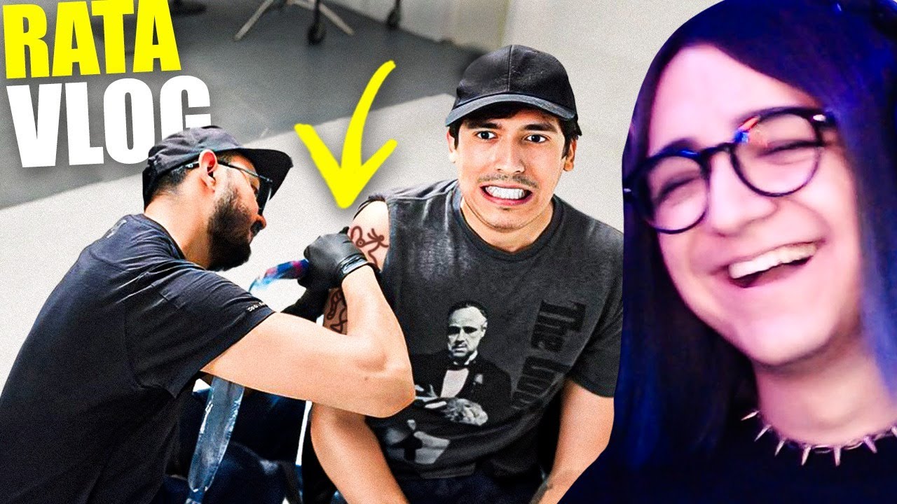 sergio reacciona 👉 ME HICE MI PRIMER TATUAJE || RATA VLOGS