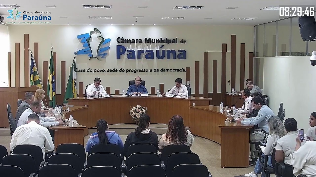 Transmissão ao vivo de Câmara Municipal De Paraúna