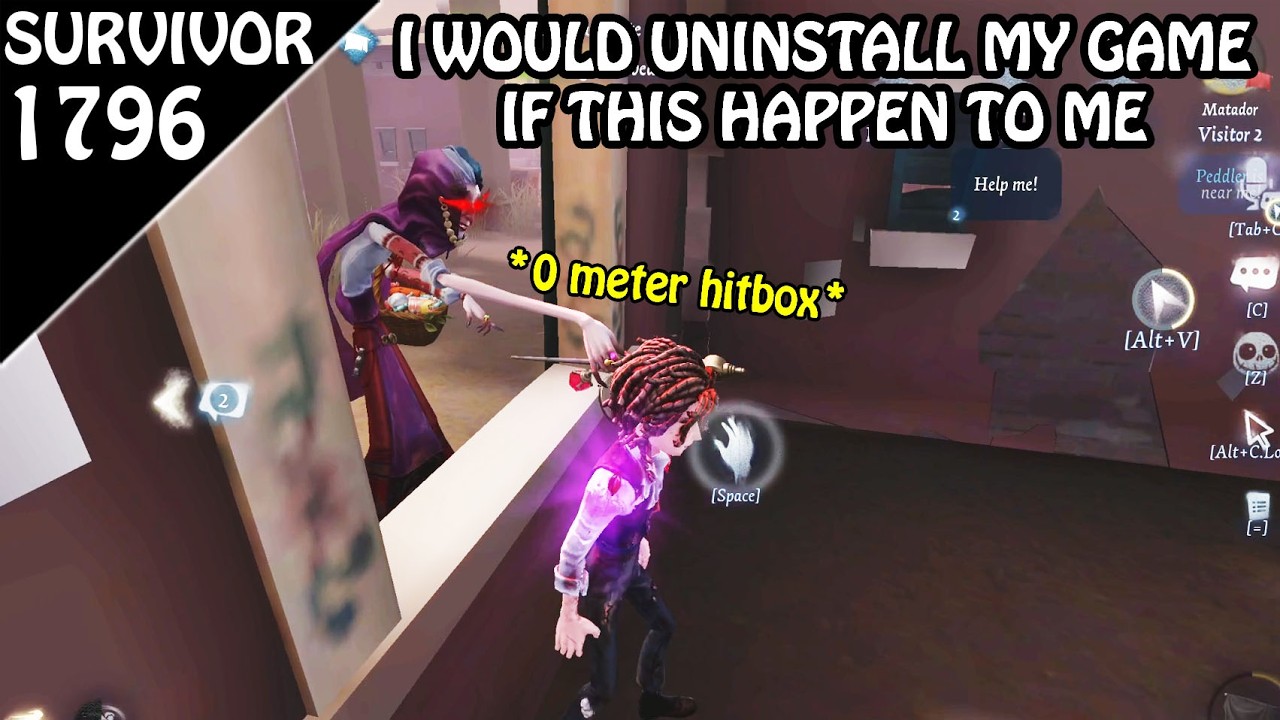 Most Broken Hunter's Hitbox ever - #IdentityV #Matador