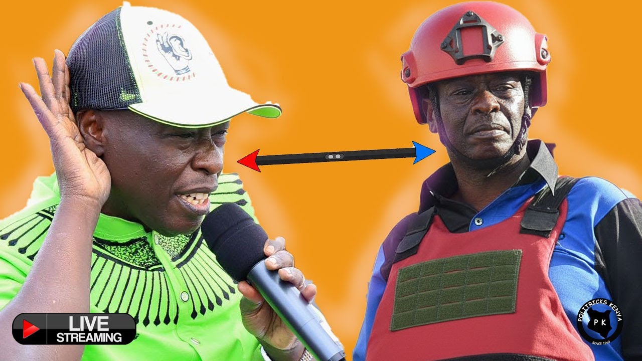 🟠GOONS FOR RIGGY G : RIGATHI GACHAGUA MEET THE PEOPLE TOURS DISRUPTED BY GOVERNMENT GOONS (REACTION)