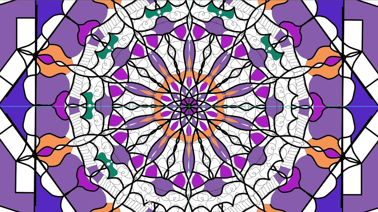 Relax Drawing Mandala 05   HD 1080p
