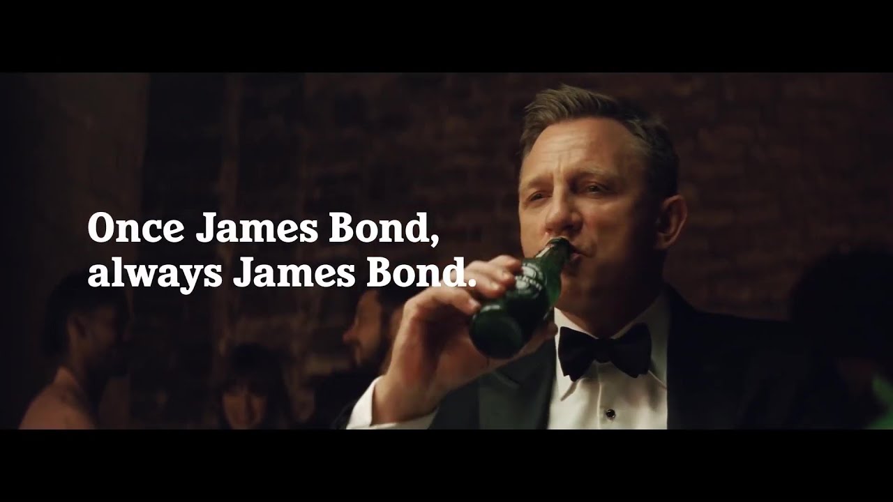 Daniel Craig vs James Bond Heineken Super Bowl Commercial 2020