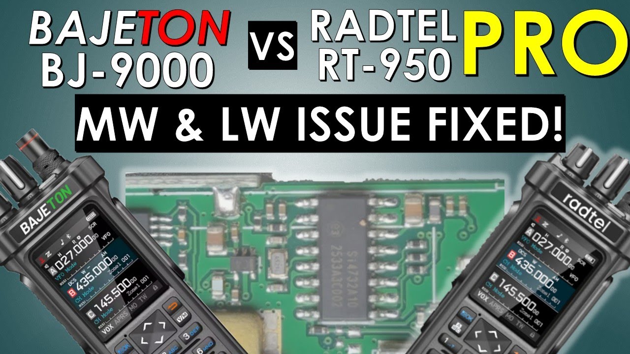 EB028 — Bajeton BJ-9000 против Radtel RT-950 Pro (переиздание)
