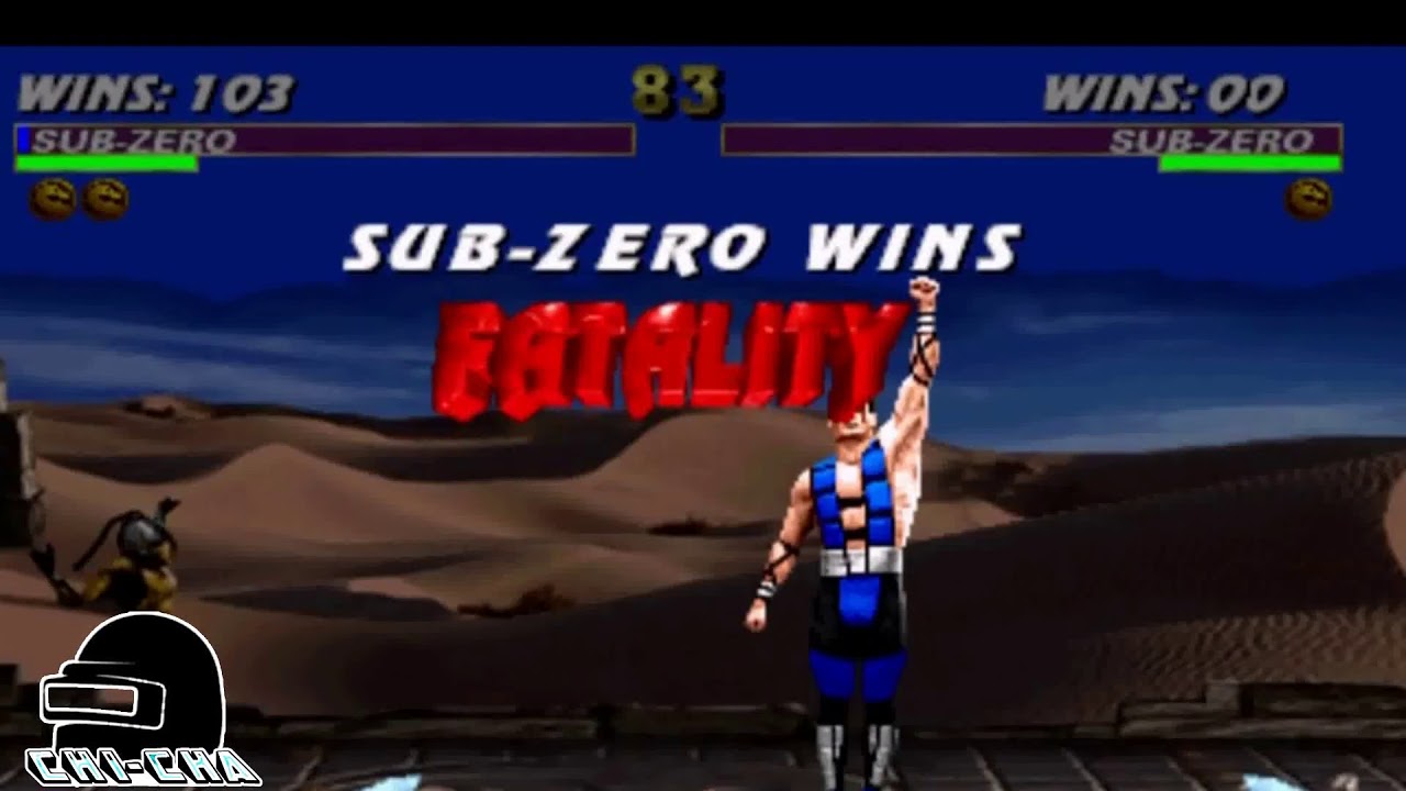 Sub Zero All Fatalities, Animality, Friendship & Babality Ultimate Mortal Kombat 3