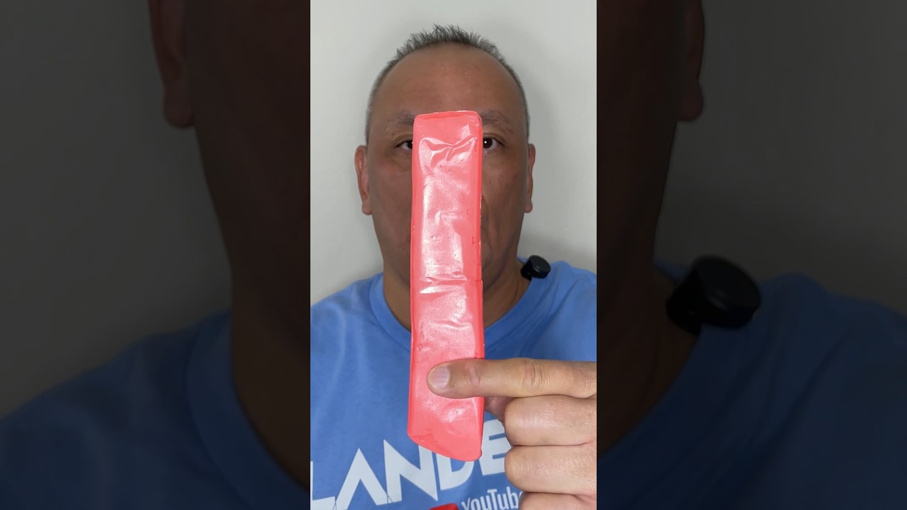 👂ASMR LAFFY TAFFY MEGA SIZE CANDY STRAWBERRY FLAVOR EATING SOUNDS👂#shorts #asmr