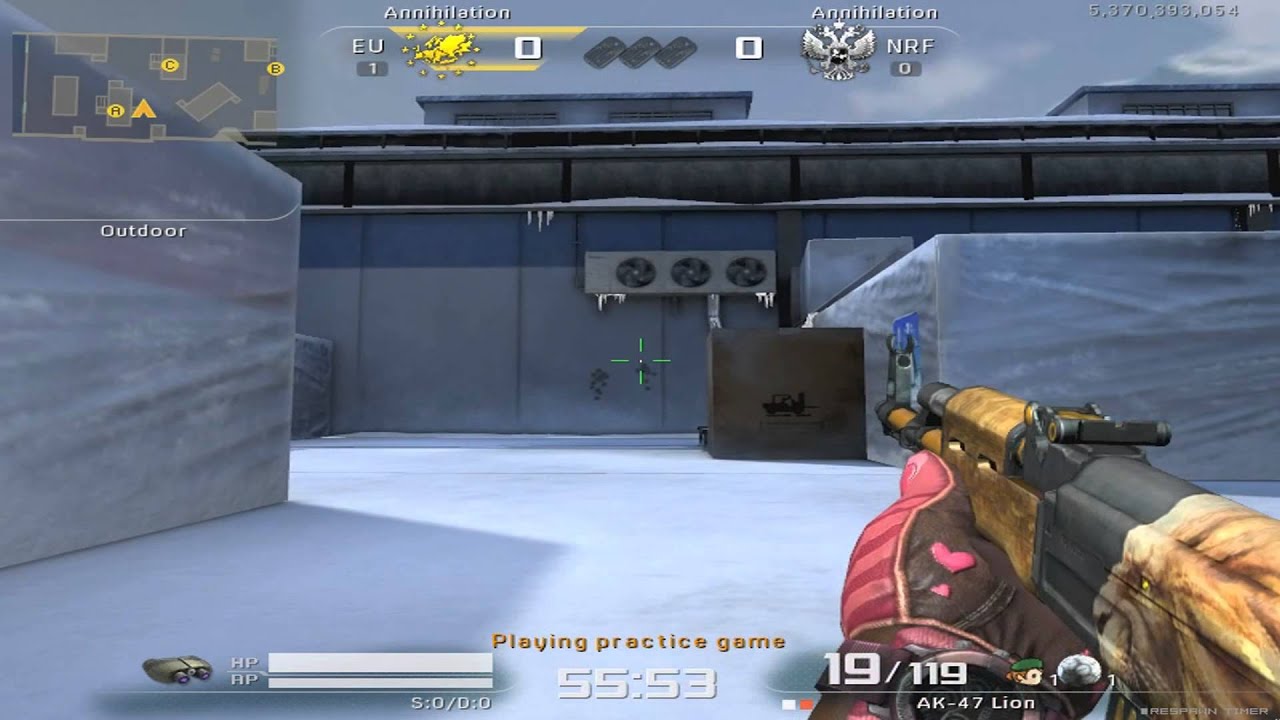 {A.V.A] AK 47 Lion Recoil Test and Gameplay
