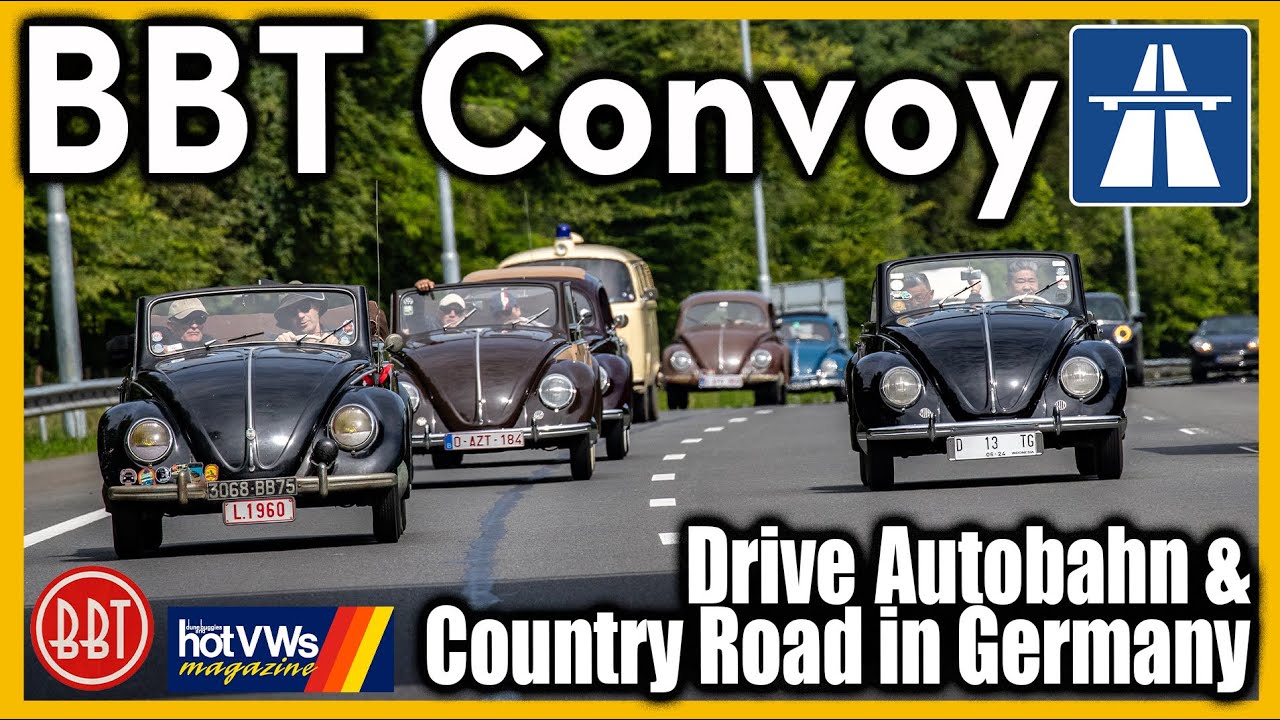 BBT Convoy 2024 to Bad Camberg! Drive on the Autobahn and German Country Roads!