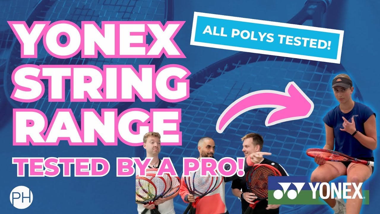 ОБЗОР: ПРОФЕССИОНАЛЬНЫЙ ТЕННИСИСТ ТЕСТИРУЕТ СТРУНЫ YONEX | ПОЛНЫЙ ОБЗОР И ТЕСТ | Лучшие струны дл...