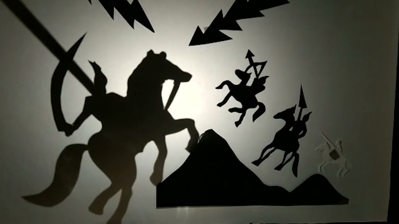 Tyag Tegh Shadow Art Performance