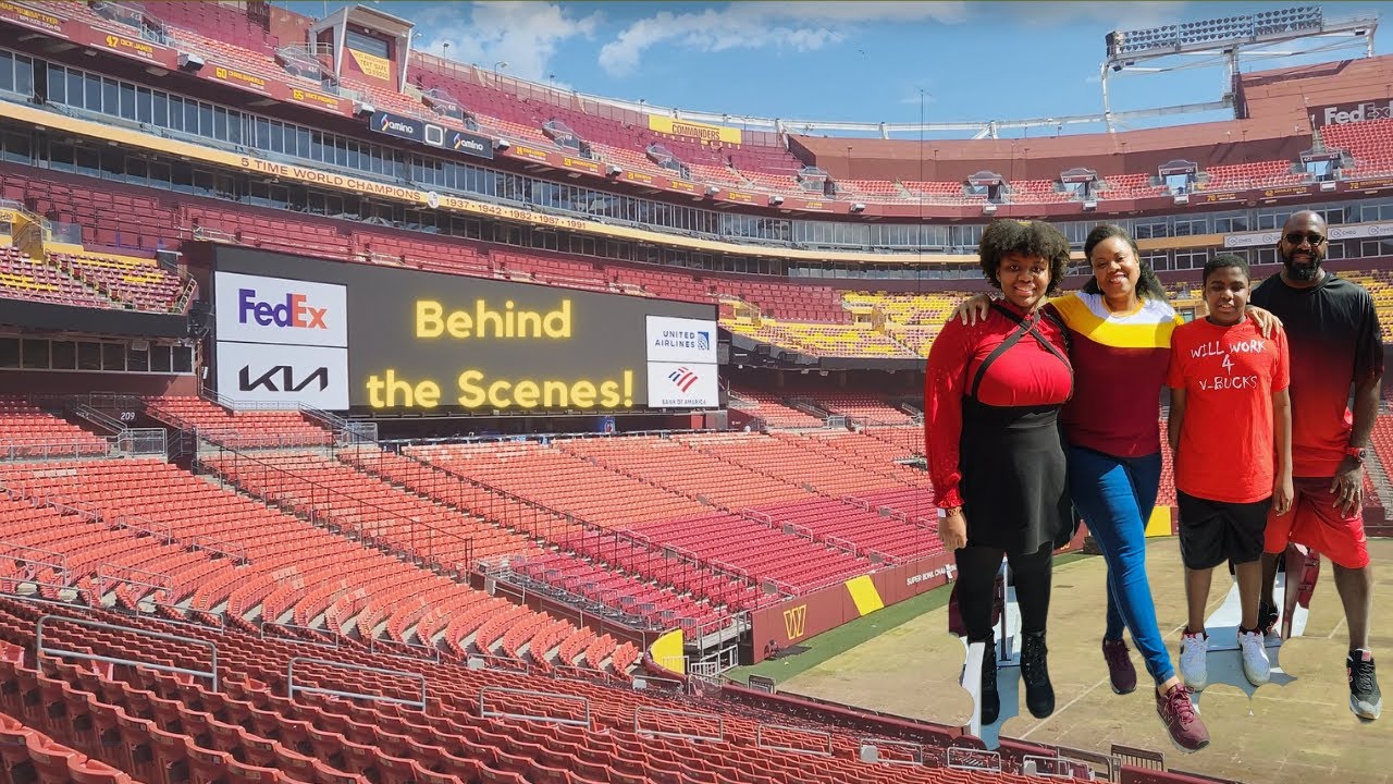 Tour of FedEx Field/Northwest Stadium - Behind the Scenes (Plus How to Get Season Tickets!)
