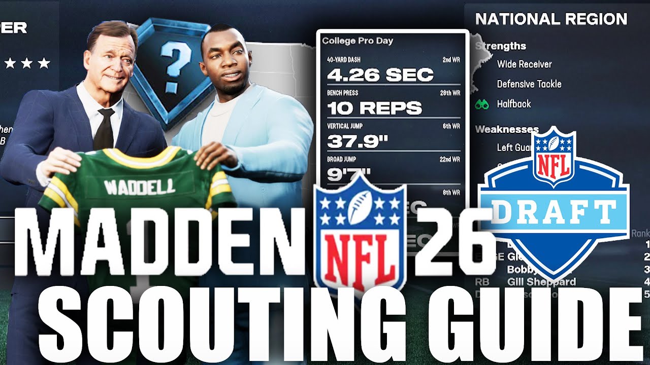 Вот как разведывать и драфтовать в серии Madden 26