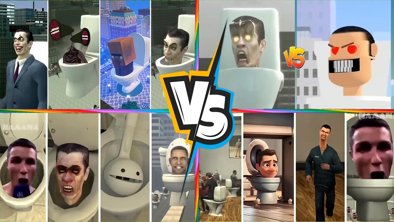 SKIBIDI TOILET MEGA BATTLE