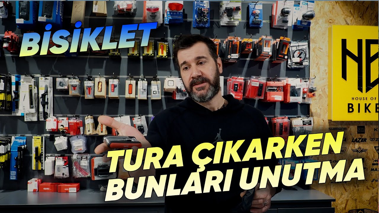 Bisiklete sürüşüne çıkarken bunları yanına almayı unutma. House Of bike