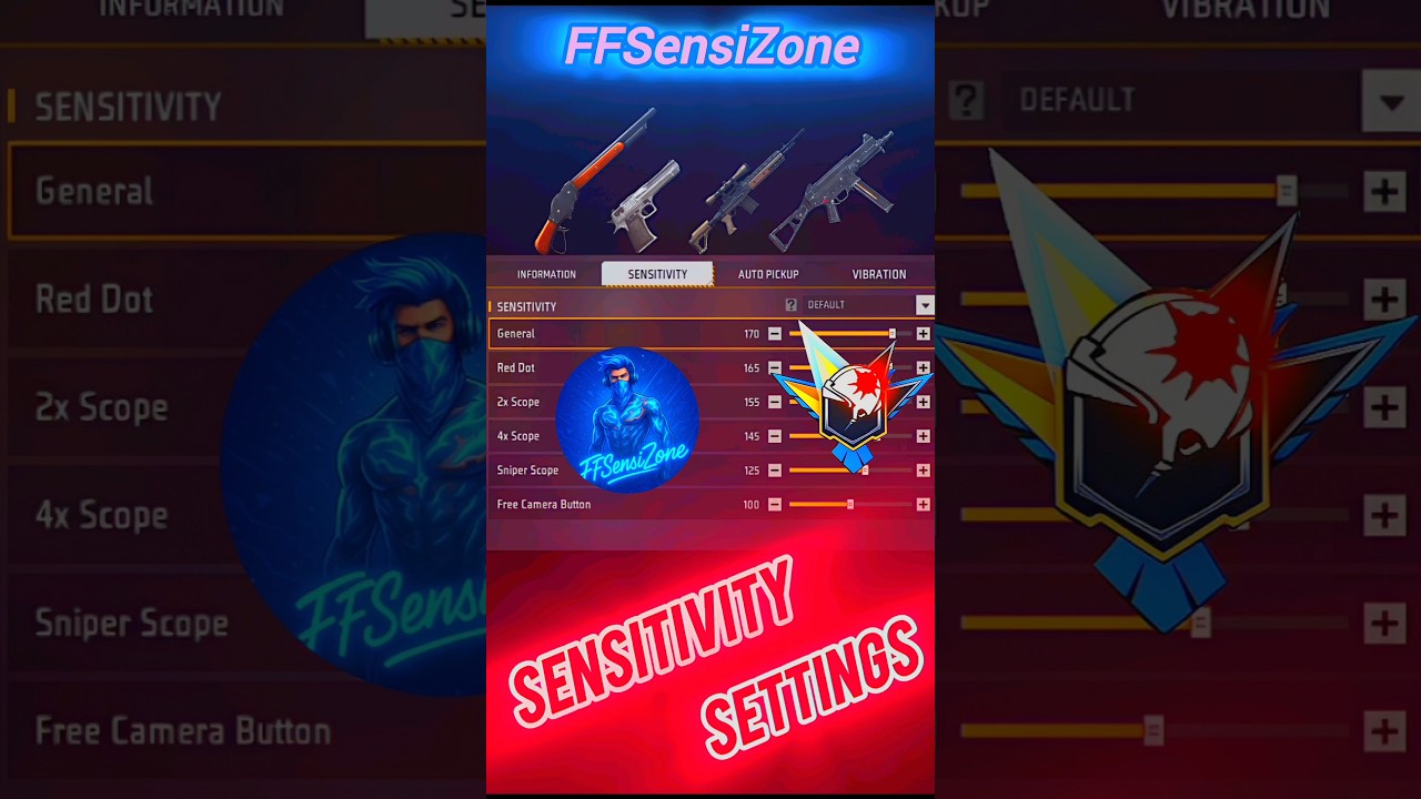 Best Free Fire Sensitivity Settings for OnePlus Nord 5 🔥 | #FFSensiZone