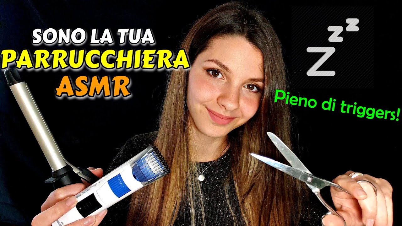 ASMR ita | Roleplay PARRUCCHIERA in Whispering con tanti triggers!