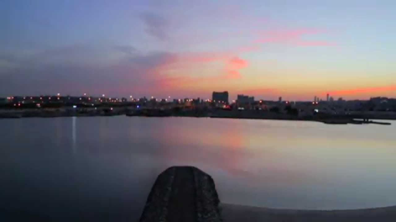 Reem Island Amazing Sunset Time lapse جزيرة الريم