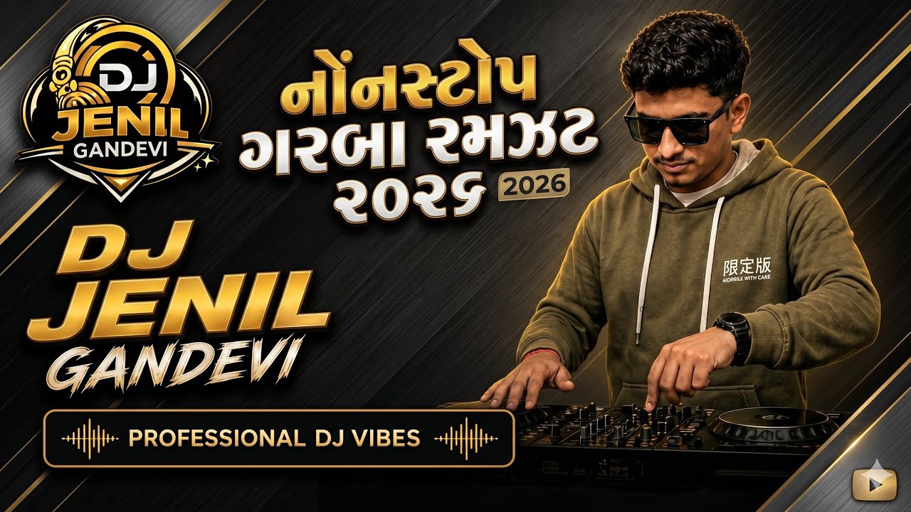 NONSTOP GARBA RAMAZAT 2026 MIX BY DJ JENIL GANDEVI 💗