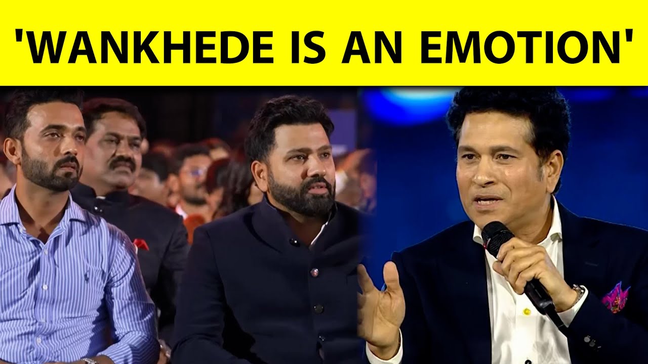 🔴SACHIN ने बताया  LAST MATCH WANKHEDE में ही क्यों खेला? #sachintendulkar