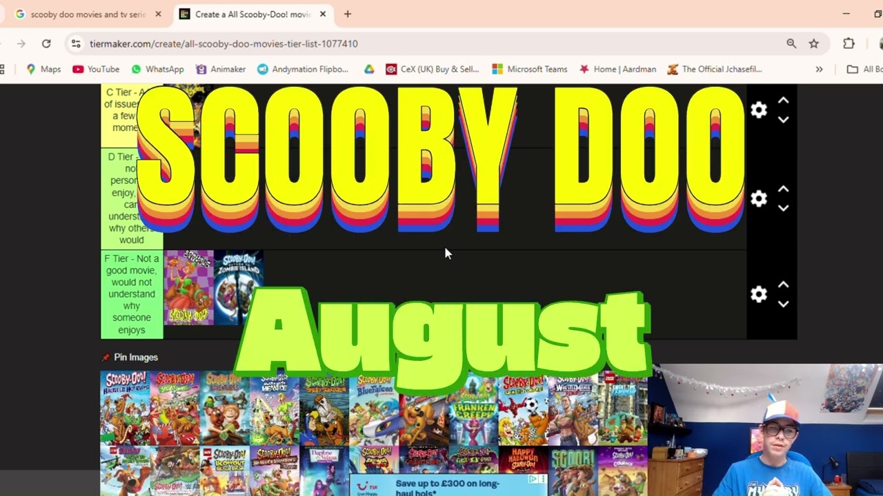 Ranking all the Scooby Doo Movies - Week 1