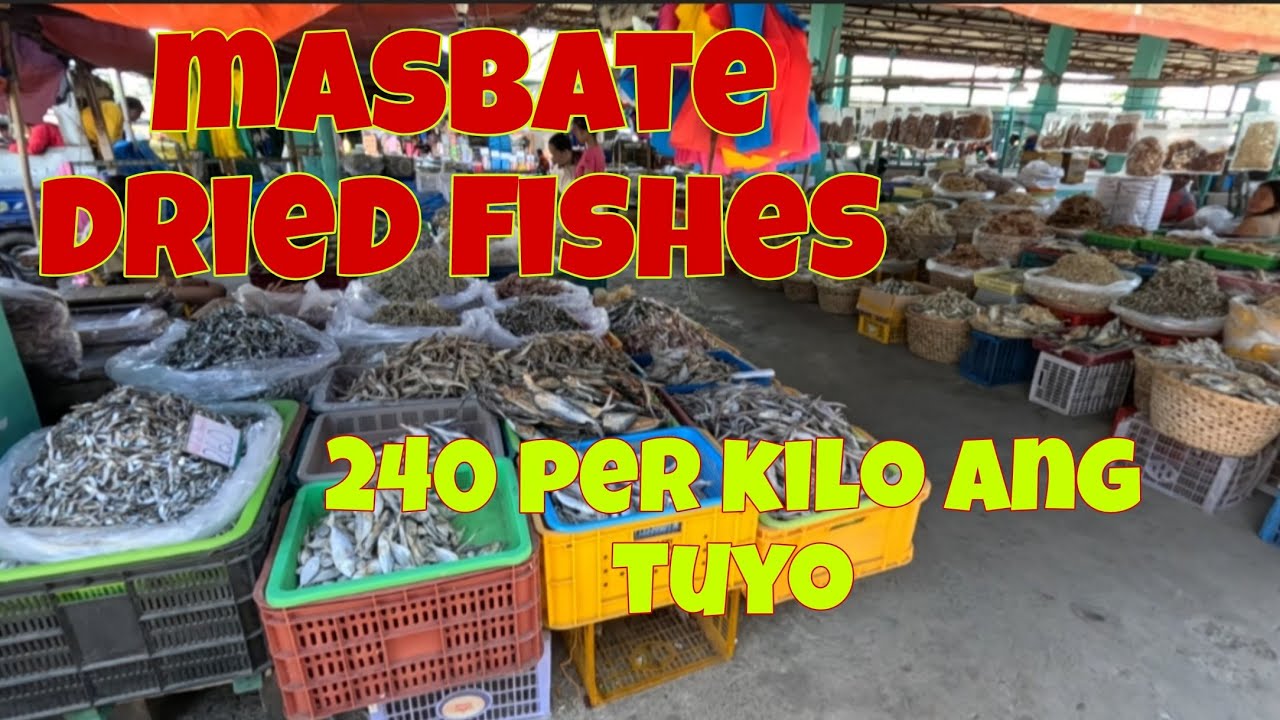 Masbate dried fish | Mas mura ang dried fish nila dito