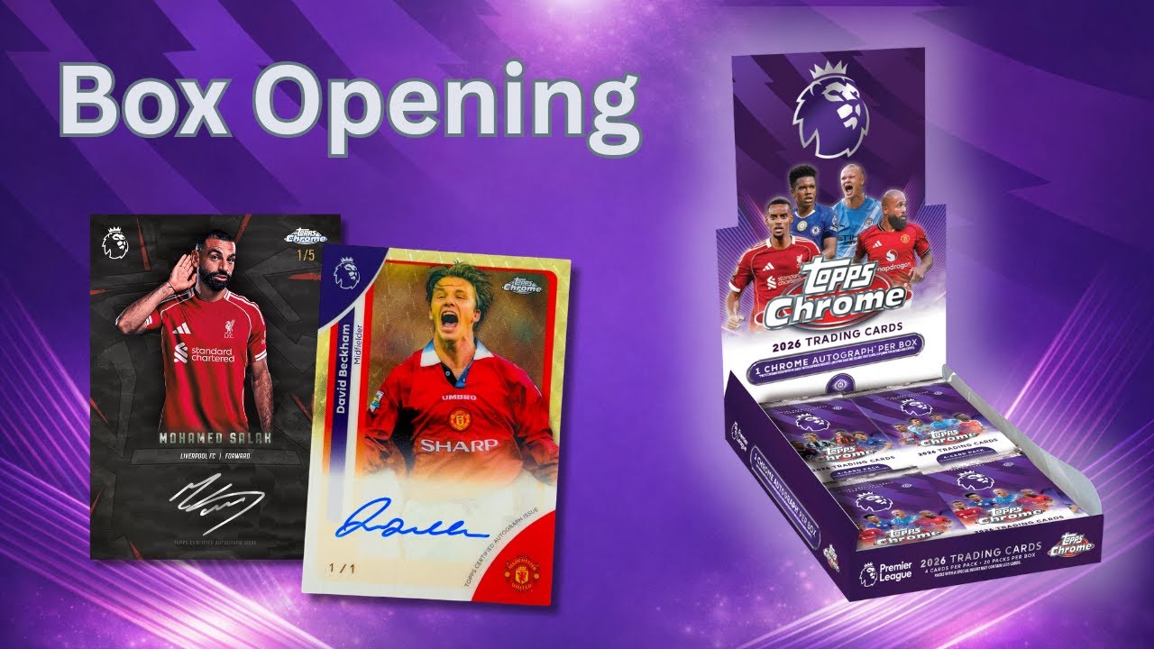 Topps Premier League Chrome 2025/26 Box Opening | Hobby vs Collector Tin vs Hanger 🔥