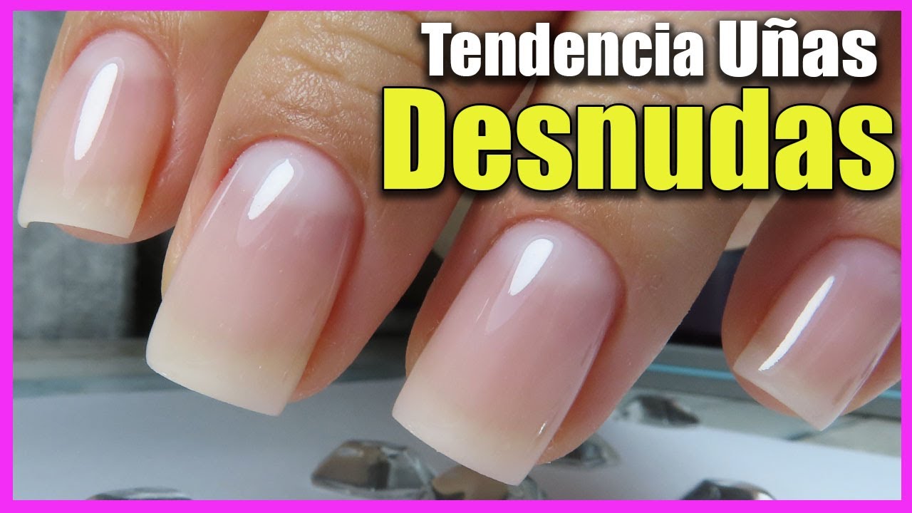 La MANICURA más SOFISTICADA del momento ✨Uñas DESNUDAS/ Uñas de MILLONARIO💅 Uñas de GEL NATURALES