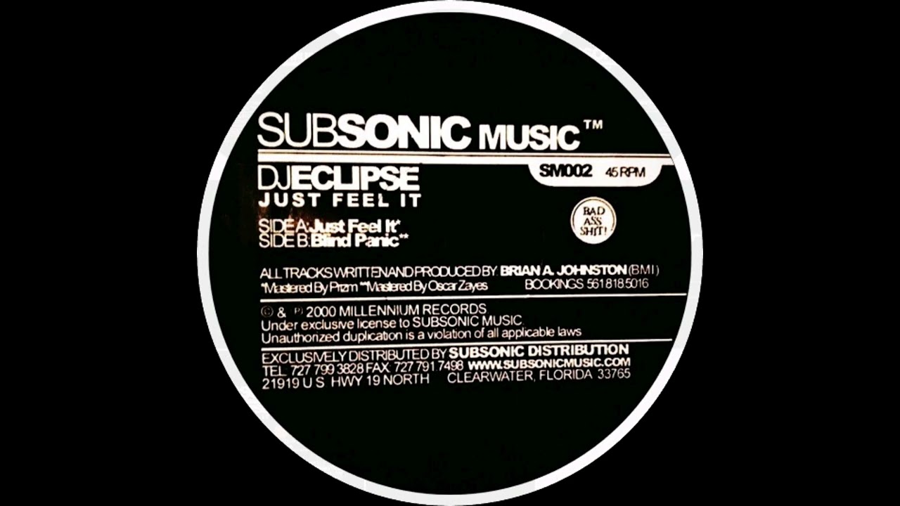 DJ Eclipse - Just Feel It