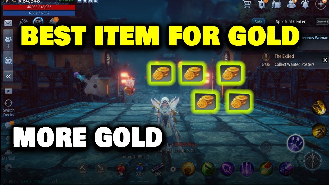 Best Way to Get Gold - MIR4 (Tagalog)