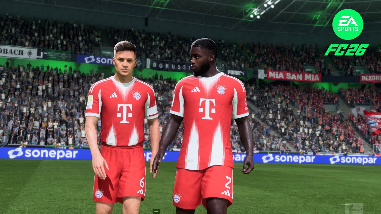EA SPORT FC 26 | FC Bayern Munchen Vs Monchengladbach | Bundesliga 25/26 Full Match | [4K60]