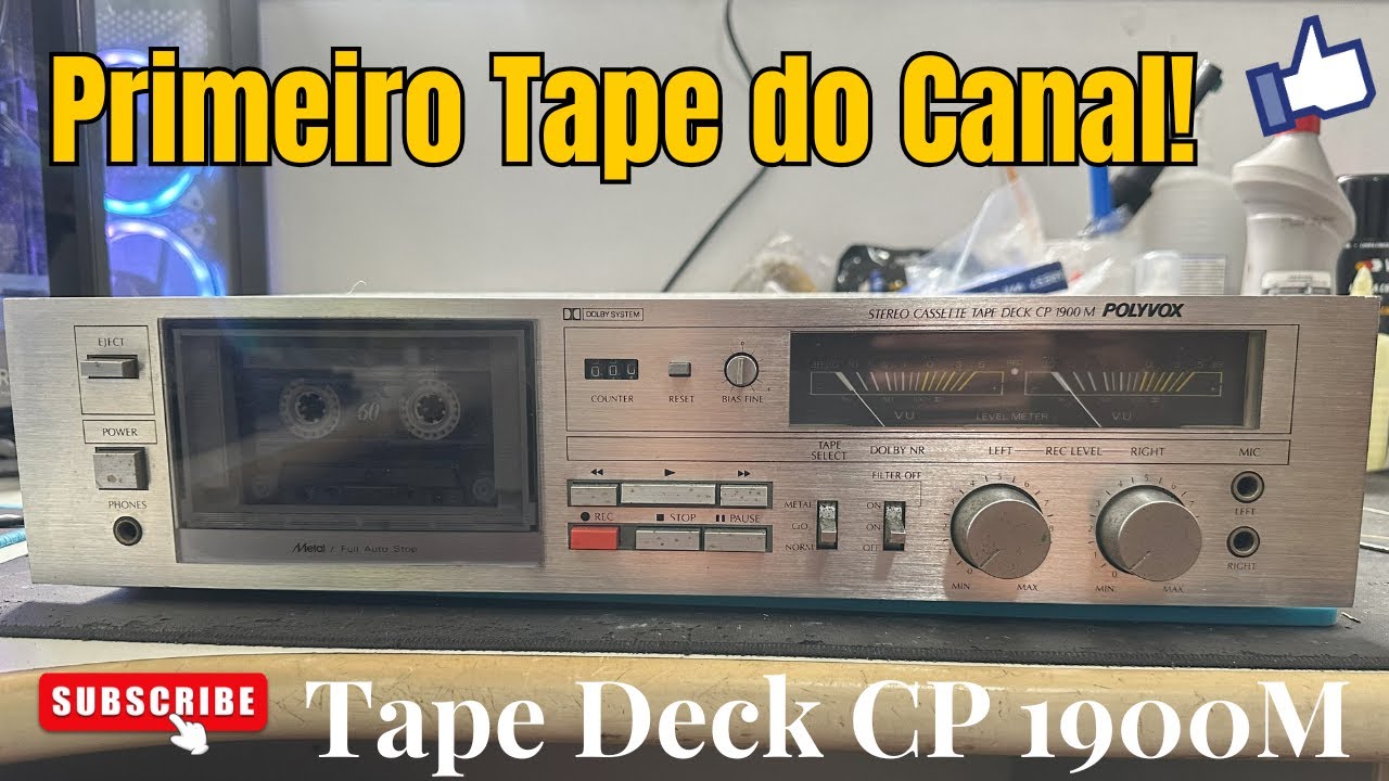 Tape Deck Polyvox CP1900M - Parte 1