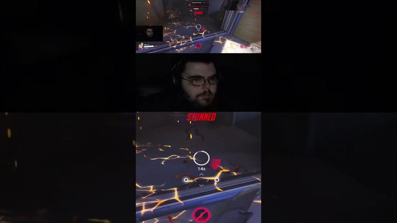 Blizzard needs to nerf Rein RN!  #overwatchmeme #gaming #mercy #overwatchclips #reinhardt
