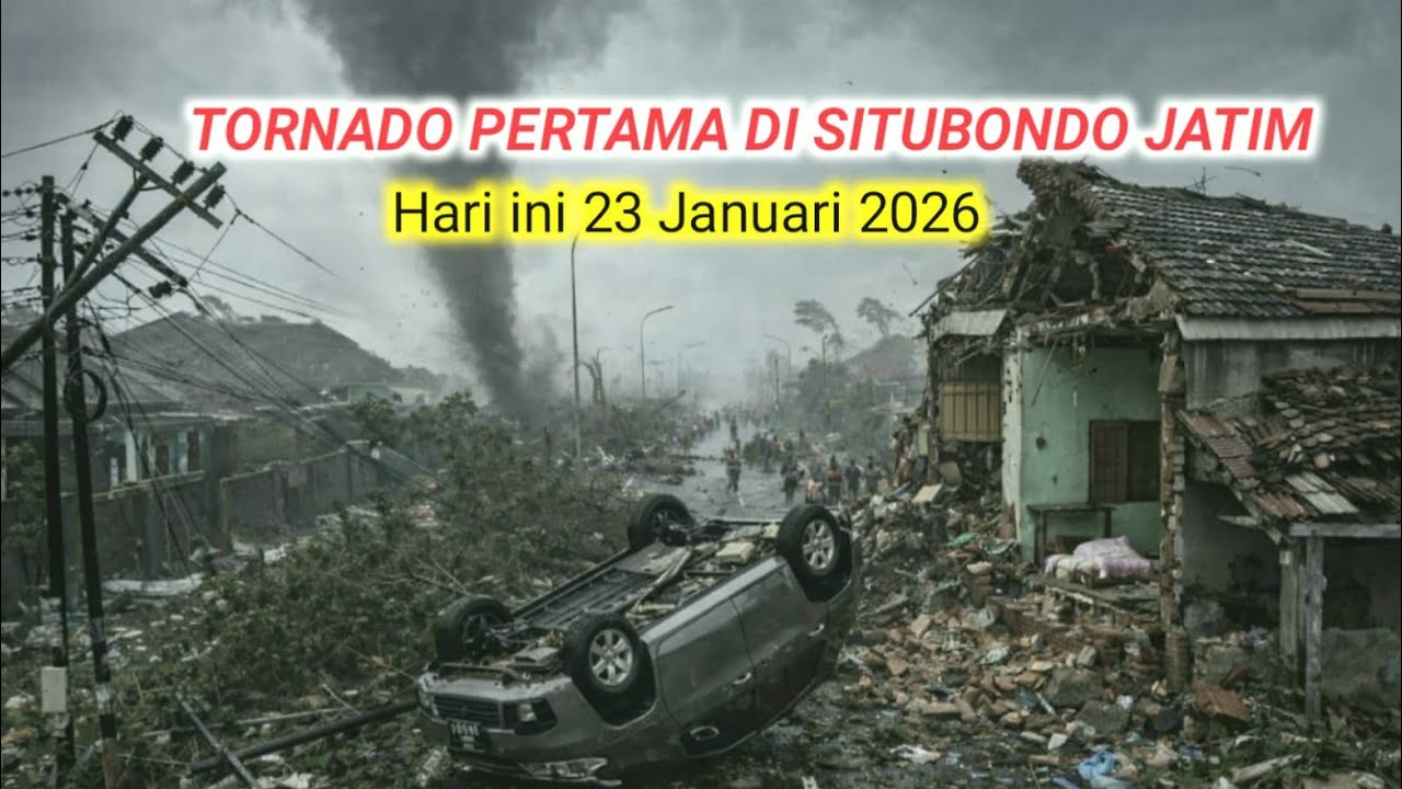JATIM GEMPAR...!! SITUBONDO PORAK PORANDA DI TERJANG TORNADO DAHSYAT